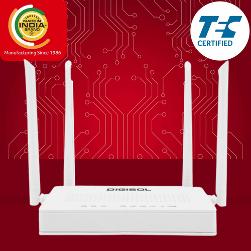 DG-GR6821AC – Digisol XPON ONU 1200 Mbps Wi-Fi Router with 1 PON, 2 GE Port & 1 FXS Port