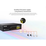 Tenda Poe Switch 4 Port (4 FE + 2 FE Port) S106PC